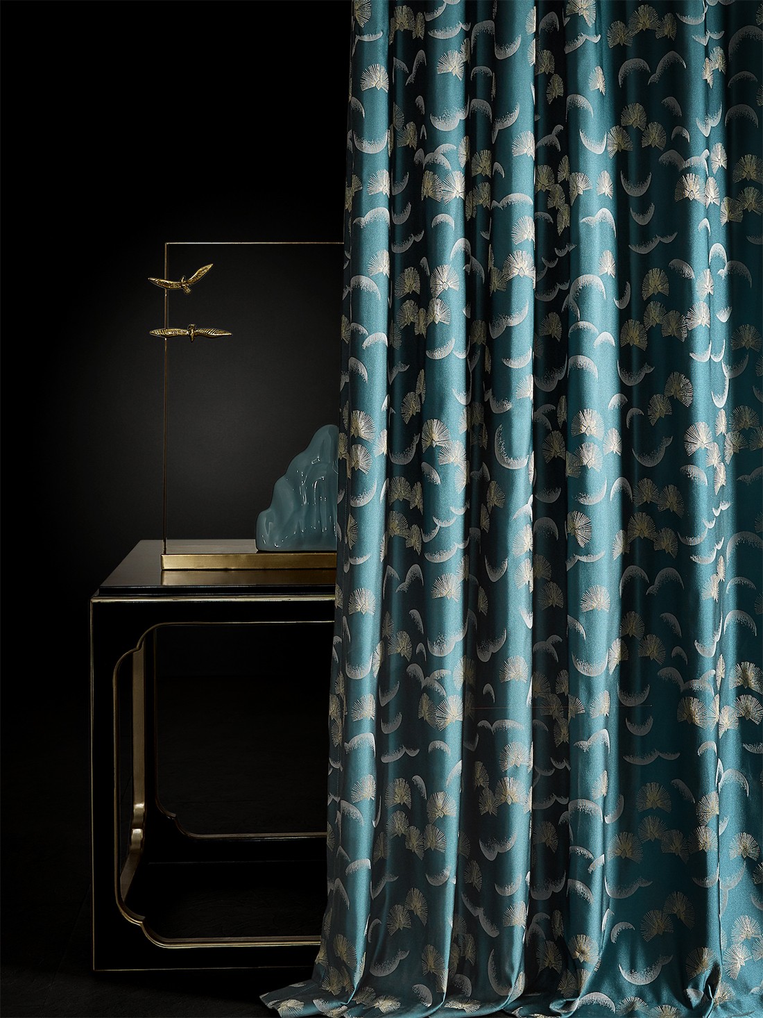 天洋窗帘 — 新中式窗帘搭配，东方礼序，雅致诗意