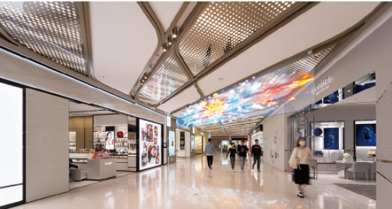 透明 LED 显示屏：商业展示新宠，迈斯创实力领航