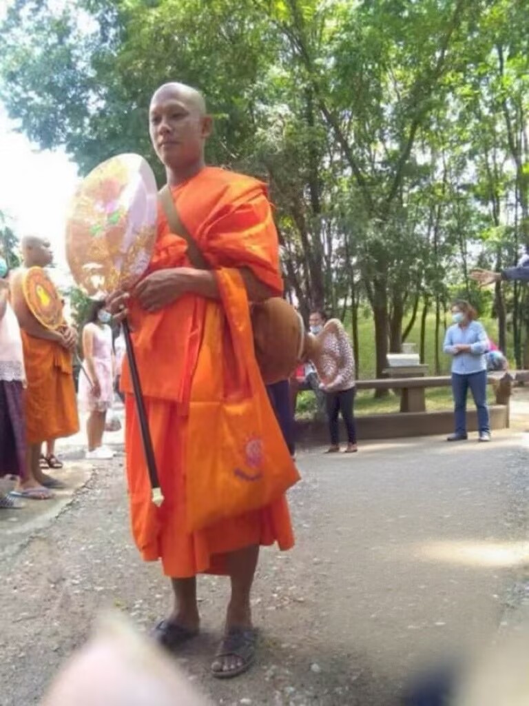 法刺圣针出山归来泰国阿赞诺师傅 泰国刺符阿赞诺 圣针阿赞诺