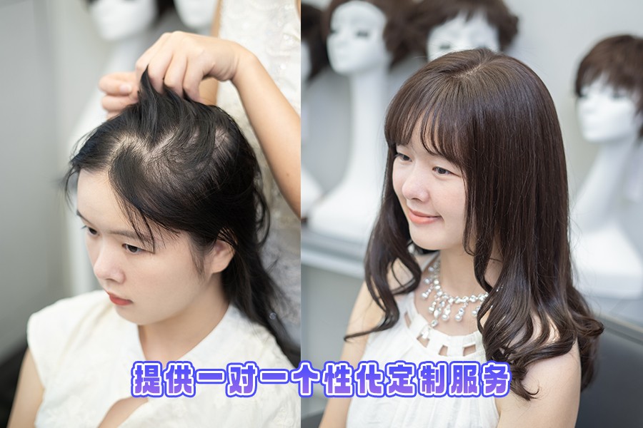 假发选购像逛超市：八月女王广州店备受消费者青睐！