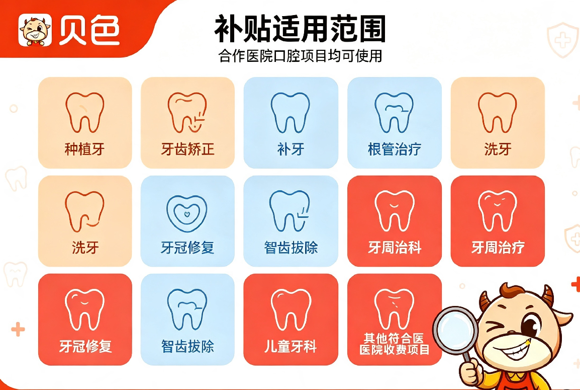 贝色看牙优惠券领取