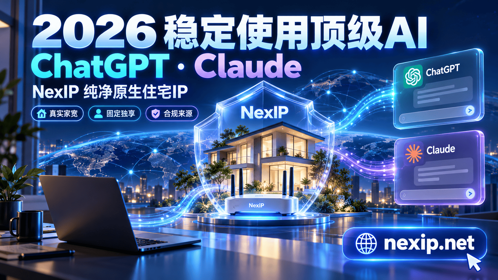 NexIP家宽连接ChatGPT与Claude (1).png