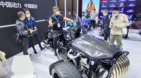 路威兰盾亮相2022中国摩博会，霸气车型惊艳现场 业界 第7张