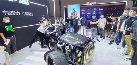 路威兰盾亮相2022中国摩博会，霸气车型惊艳现场 业界 第10张