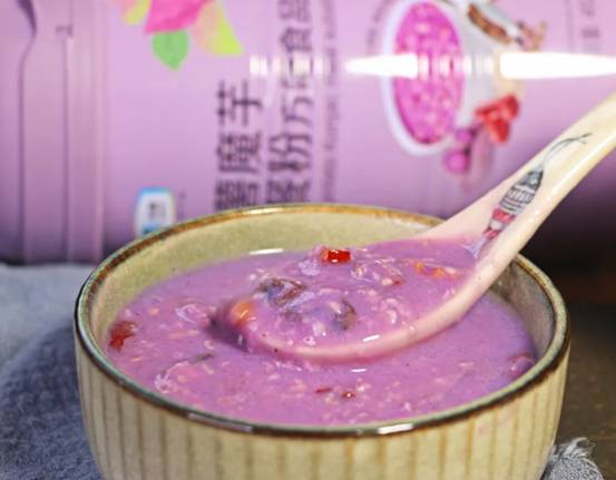 中宏生物：中粮紫薯魔芋代餐粉，食材科学配比，甜糯又饱腹
