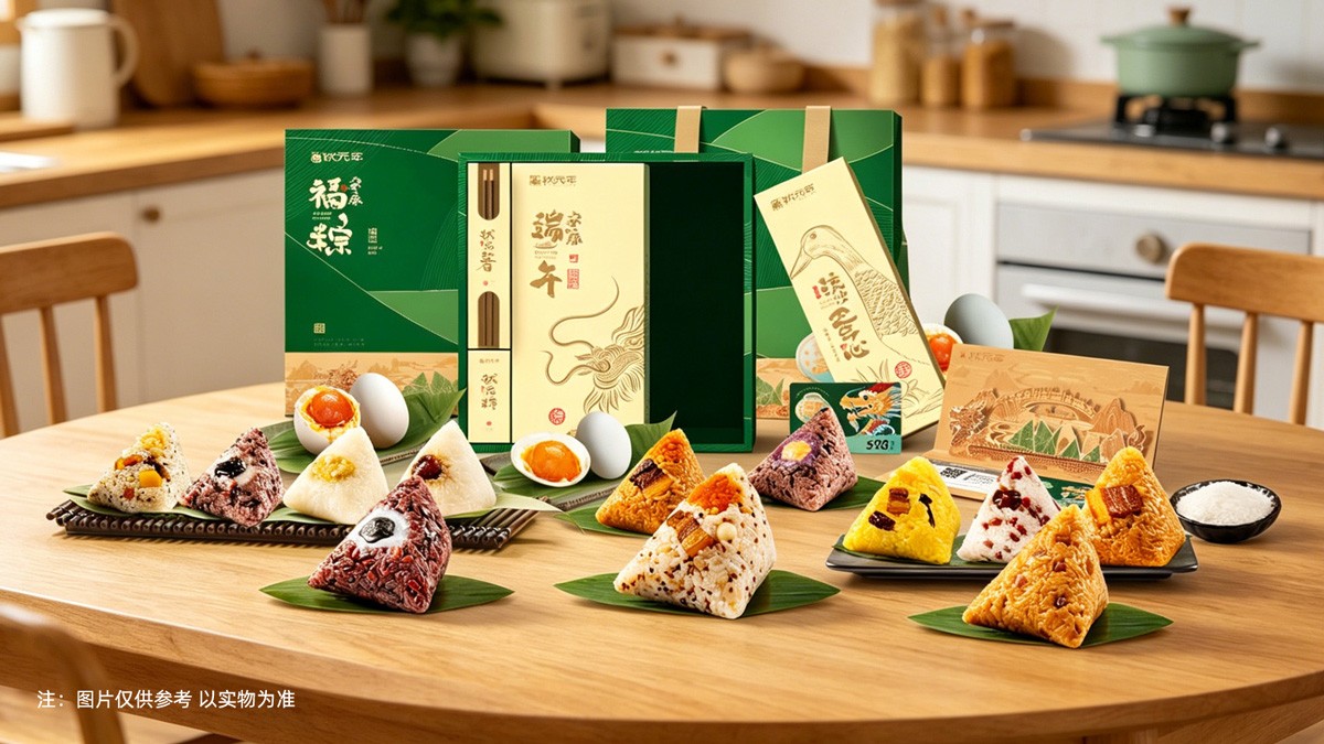 蟹状元端午粽子