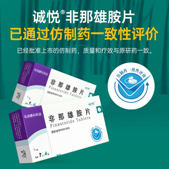 华润：诚悦（非那雄胺片）的效果怎么样？